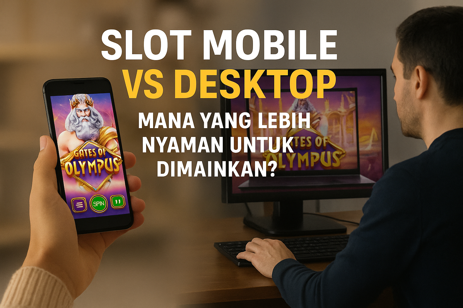 Slot Mobile vs Desktop: Mana yang Lebih Nyaman untuk Dimainkan